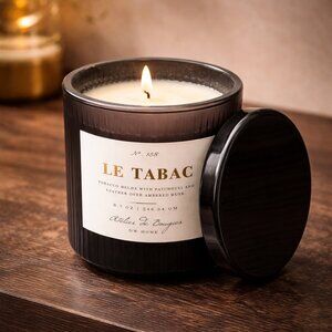 NWT DW Home Le Tabac Scented Luxury Candle